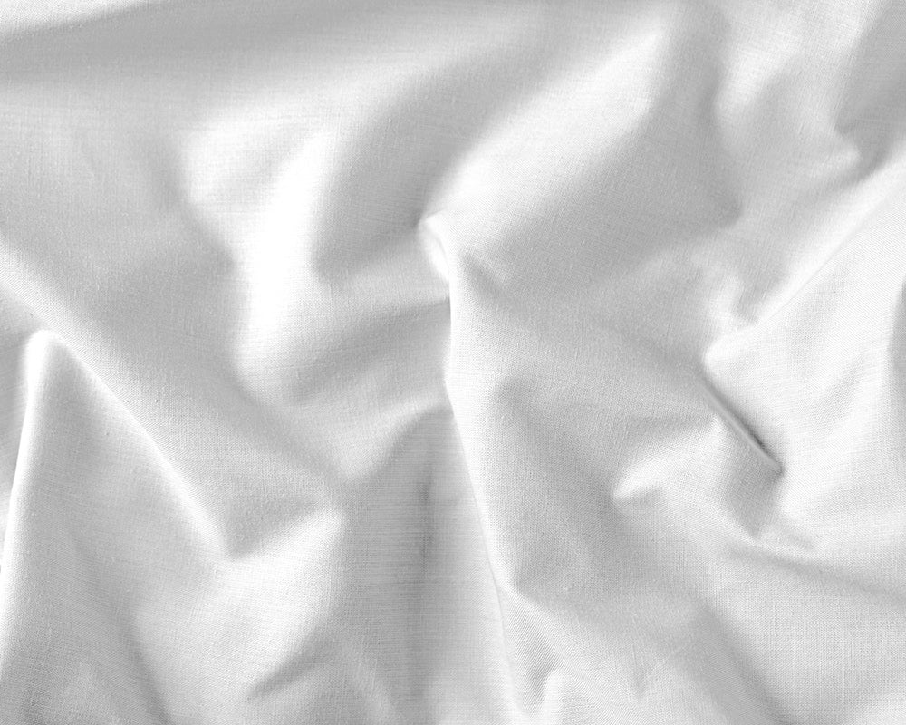 Sleeptime Hotel Baumwolle Spannbettlaken – Weiß